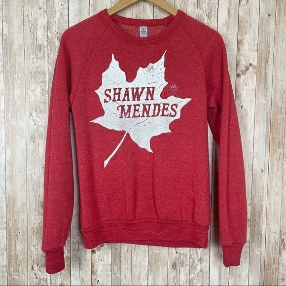 Shawn Mendes Long Sleeve Pullover Sweatshirt Size Small Women - Picture 1 of 11